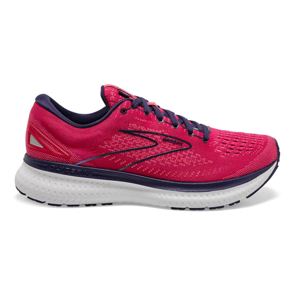 Women's Brooks Glycerin 19, Barberry/Purple/Calypso, 7 B Medium