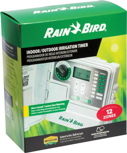 Rain Bird 12 Zone Simple Set Indoor/Outdoor Sprinkler Timer