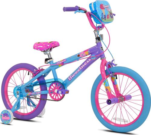 Kent 18 Sweetness Girls Bike, Purple/Pink/Blue