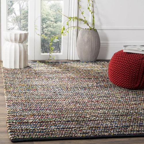 SAFAVIEH Cape Cod Collection CAP360A Handwoven Multi Rug