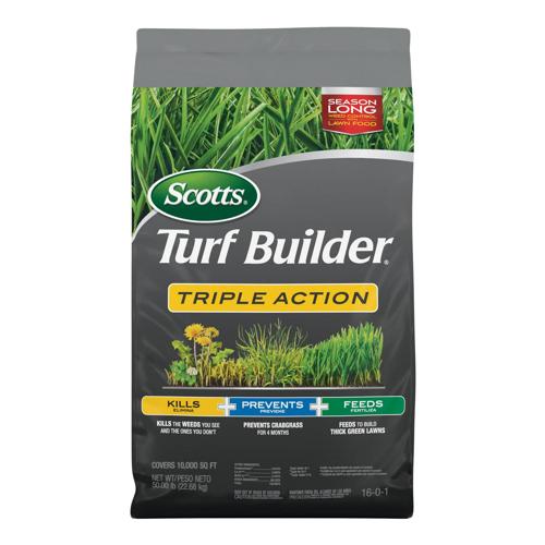 Scotts Turf Builder Triple Action, 50 lbs., 10,000 sq. ft.