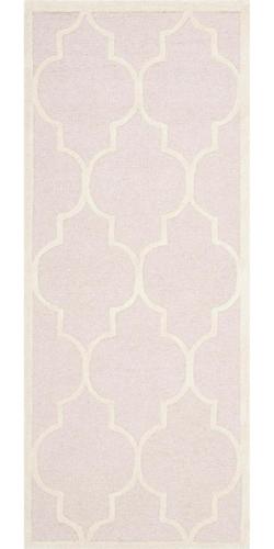 SAFAVIEH Cambridge CAM134M Light Pink / Ivory Rug
