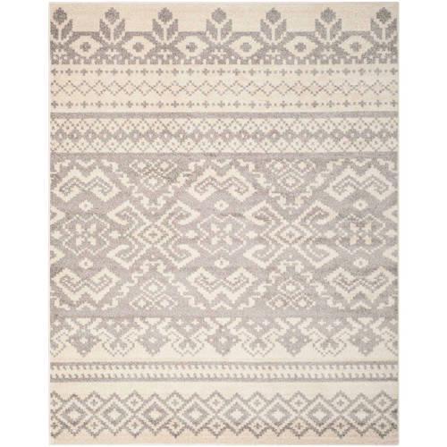 SAFAVIEH Adirondack Collection ADR107B Ivory / Silver Rug