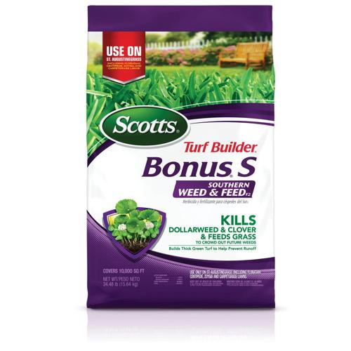 Scotts Turf Builder Bonus S Southern Weed and FeedF2 - Florida Fertilizer 34.48 lb.
