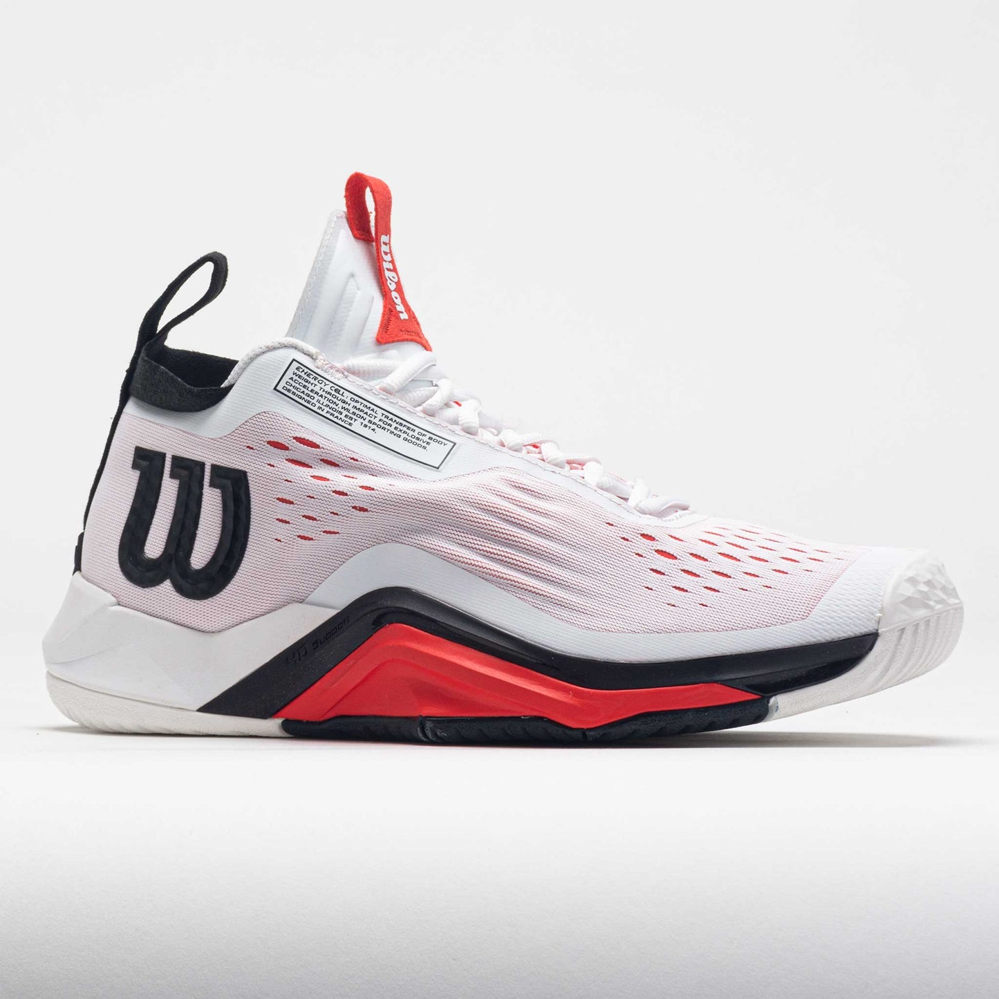 Wilson Rush Pro Tour Mid Men's  White/Black/Red