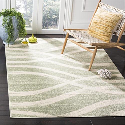 Safavieh Adirondack Collection Modern Runner Rug-Color:Sage/Cream,Shape:Medium Rectangle,Size:5'-1*7'-6