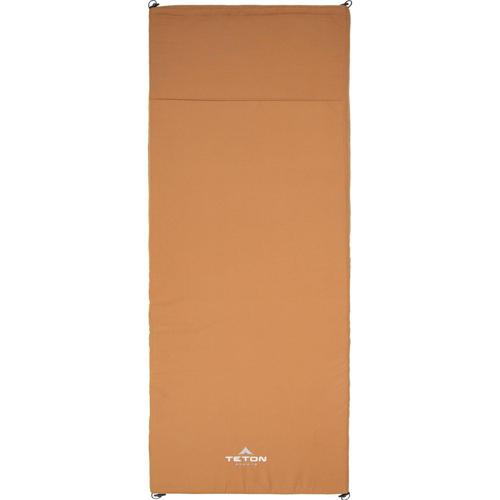TETON Sports Outfitter XXL Foam Camp Pad, Lightweight Sleeping Pad for Camping, Tan