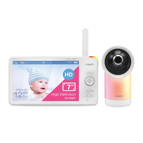 VTech RM7868HD High Definition 7 Touch Screen Wi-Fi 1080p, 360 degree Pan and Tilt Video Baby Monitor