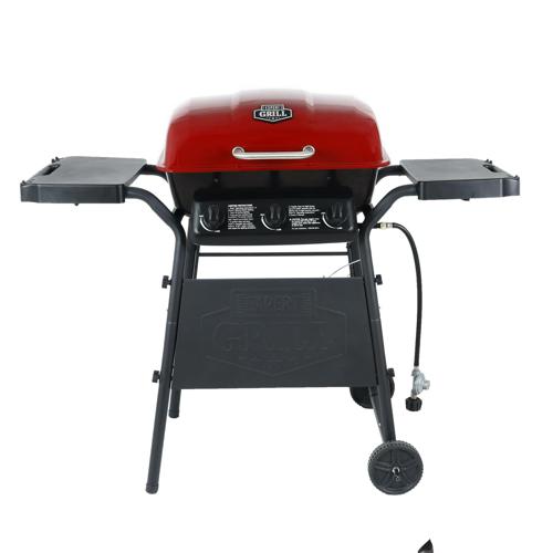Expert Grill 3 Burner 27,000 BTU Propane Gas Grill, Red, GBC2016WRS
