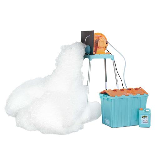 Little Tikes FOAMO Foam Bubble Machine - Outdoor Party Fun for Kids and Adults with Easy Setup and Cleanup, Hours of Continuous Foam Bubble Making Fun, Hypoallergenic and Non-Toxic