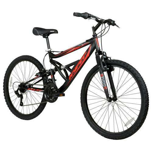 Hyper Bicycle Men's 26 Shocker Mountain Bike, Black