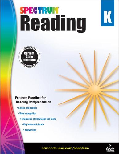Reading Workbook, Grade K, Paperback | Bundle of 5