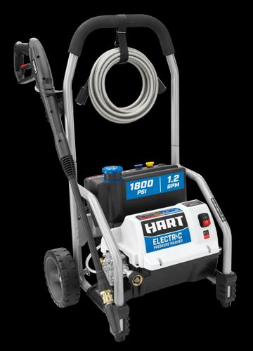 HART 1800 PSI 1.2 GPM Electric Pressure Washer