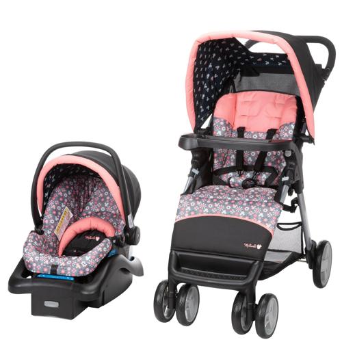 Disney Baby Disney Simple Fold LX Travel System, Minnie Varsity