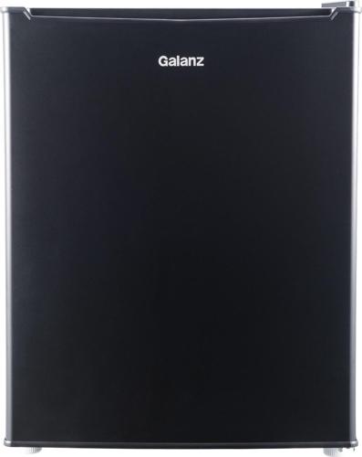 Galanz 2.7 Cu ft Single Door Mini Fridge, Black, Estar