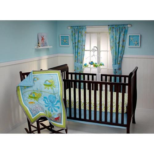 Little Bedding by NoJo Ocean Dreams 3-Piece Crib Bedding Set
