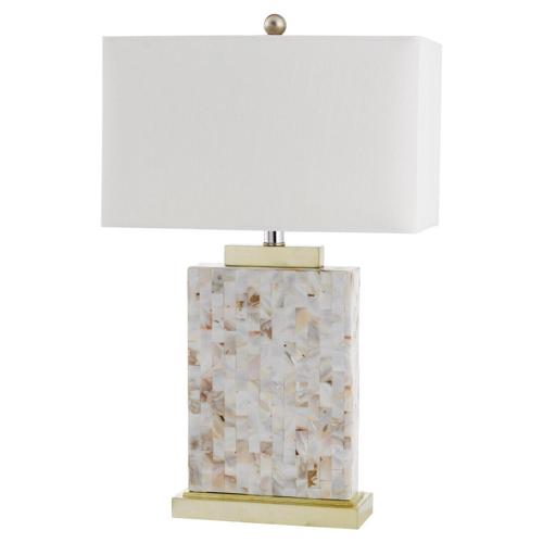Safavieh Tory 24.5 in. H Coastal Shell Table Lamp