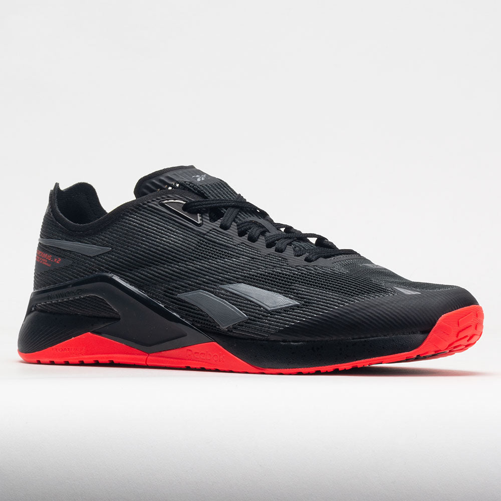 Reebok Nano X2 Froning Men's  Core Black/Pure Grey/Neon Cherry