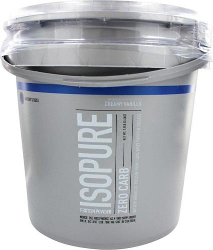 Isopure, Zero Carb 100% Whey Protein Isolate, 25g Protein Powder, Creamy Vanilla, 7.5 lb