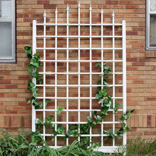 DuraTrel Winchester 57*96 White Vinyl Wall Trellis