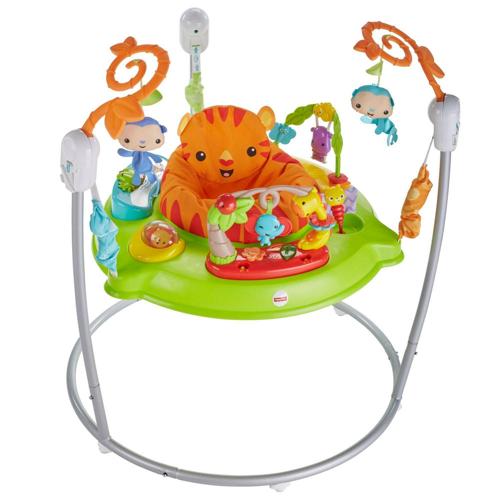 Fisher-Price Tiger Time Jumperoo with Music, Lights and Sounds