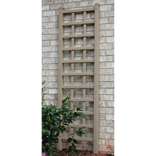 DuraTrel Providence 22*75 Mocha Vinyl Wall Trellis