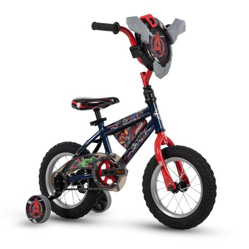 MarvelA AvengersA 12-inch Single-Speed Bicycle for Boys, by Huffy, Blue