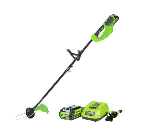 Greenworks 40V 14-inch String Trimmer w/2.0 Ah Battery, ST40L210