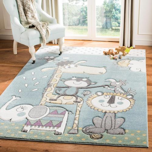 Safavieh Carousel Kids Talisha Sunshine Animals Area Rug