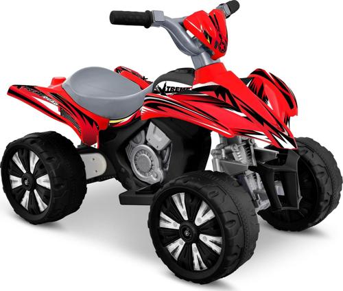 Kid Motorz 6V Xtreme Quad Battery-Powered Ride-On, Red