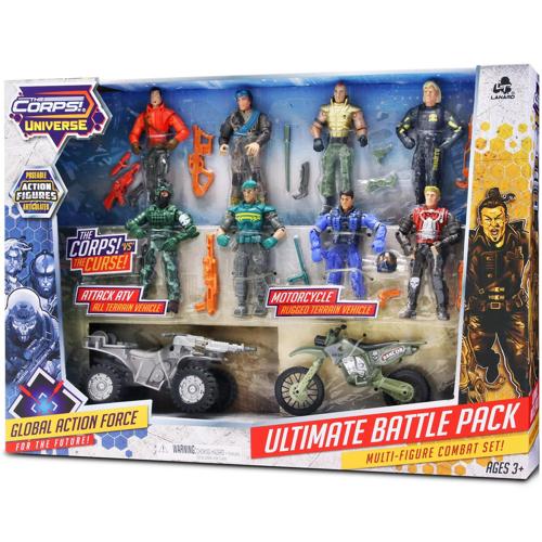 The Corps! Universe:Ultimate Battle Pack - Multi-Figure Combat Set, Ages 3+
