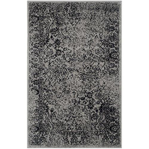 Safavieh ADR109 Collection Adirondack Polypropylene Area Rug-Finish:Grey/Black,Shape:Accent,Size:2'-6*4'