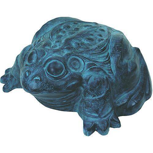 Emsco Group 1562-1 DARWOOD Frog Hose Hider - Holds 100 Foot Garden Hose, Patina