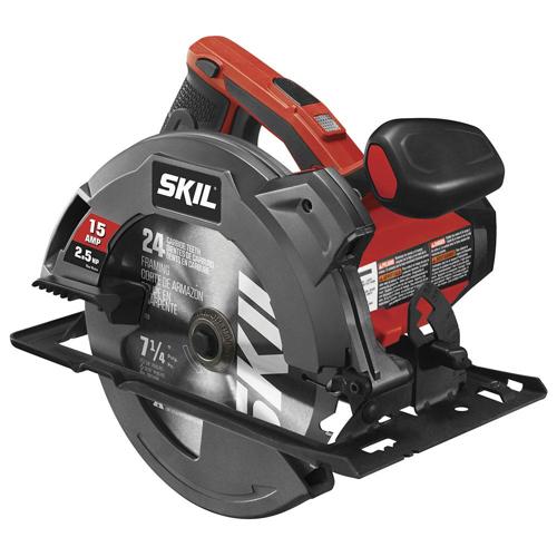 SKIL 15-Amp 7-1/4-Inch Corded Circular Saw with Single Beam Laser Guide, 5280-01