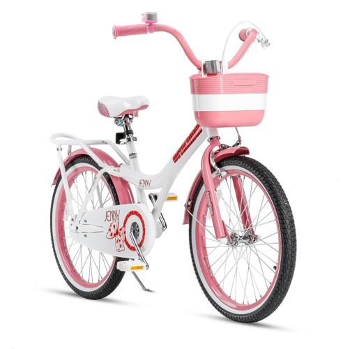 Royalbaby Jenny Princess 20 inch Girl's Bicycle, White and Pink