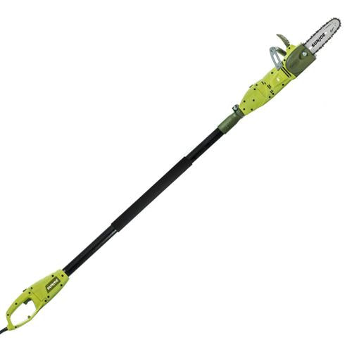 Sun Joe SWJ806E 2-in-1 Electric Convertible Pole Chain Saw, 8 inch, 8.0 Amp (Green)