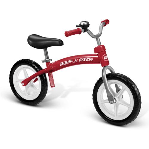 Radio Flyer, Glide and Go Balance Bike, 11 Wheels, Red