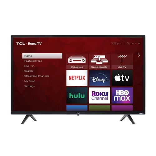 TCL 32 Class 720P HD LED Roku Smart TV 3 Series 32S331