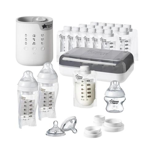 Tommee Tippee Pump and Go Complete Breast Milk Feeding Starter Set