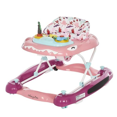Dream On Me Baby Steps Activity Walker and Rocker, Pink