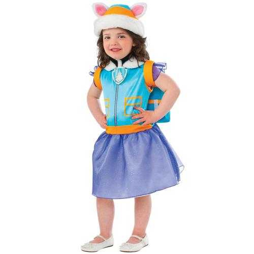 Rubie's PAW Patrol Everest Girl's Halloween Fancy-Dress Costume, Toddler S (4-6)