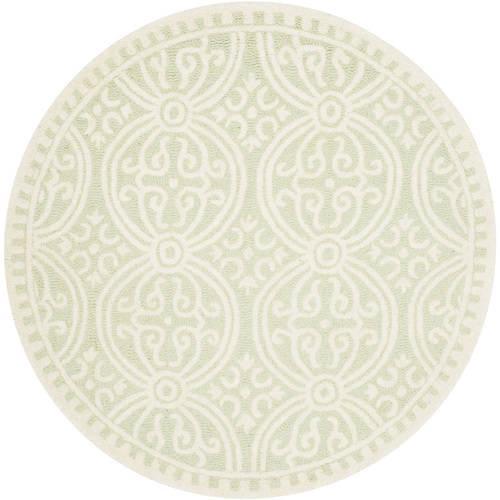 SAFAVIEH Cambridge CAM123B Light Green / Ivory Rug