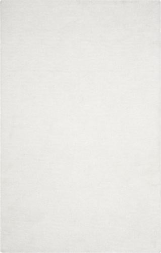 SAFAVIEH Sheep Polyester Shag Sybella Solid Plush Area Rug, Ivory, 6'*9'