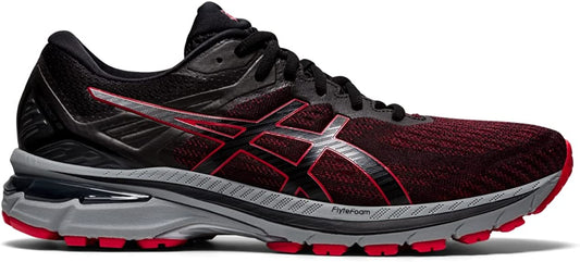 Men's Asics GT-2000 9, Black/Classic Red, 8.5 D Medium