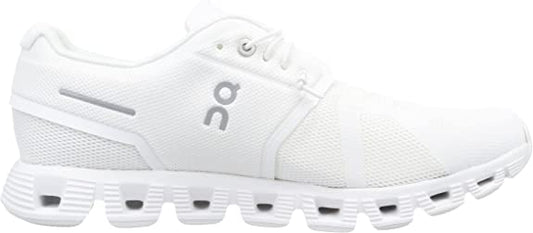 Men's On Cloud 5, All White, 7 D Medium