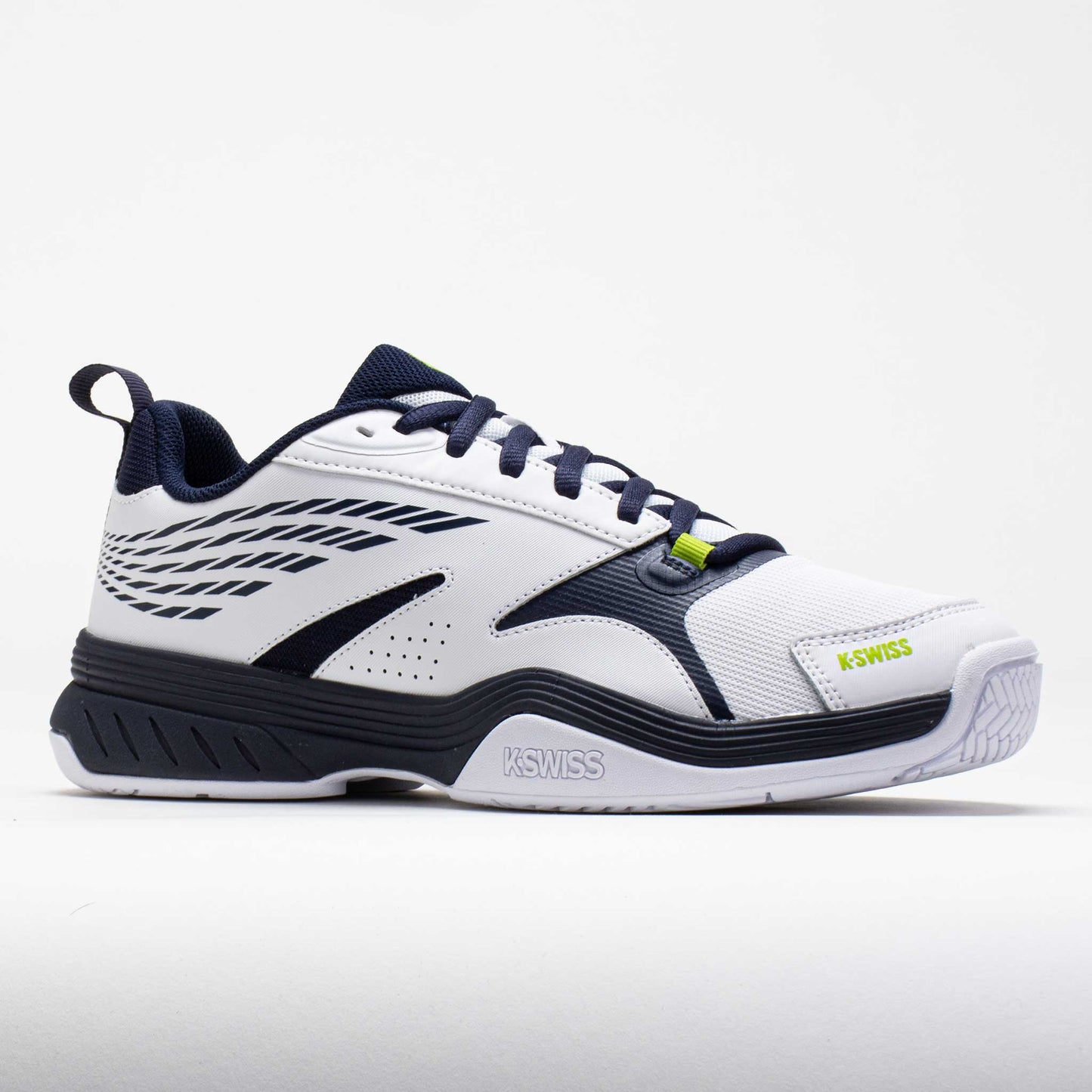 K-Swiss Speedex Men's  White/Navy/Lime Green