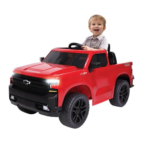 Kalee 6V Red Chevy Silverado Trail Boss Pickup Truck