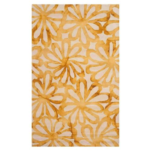 Safavieh Dip Dye DDY527M Indoor Area Rug - Beige / Gold