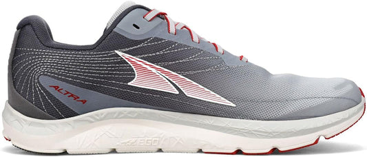 Men's Altra Rivera 2, Light Gray/Red, 12.5 D Medium