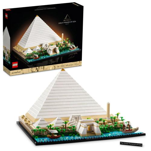 LEGO Architecture Great Pyramid of Giza 21058 Building Set (1,476 Pieces)